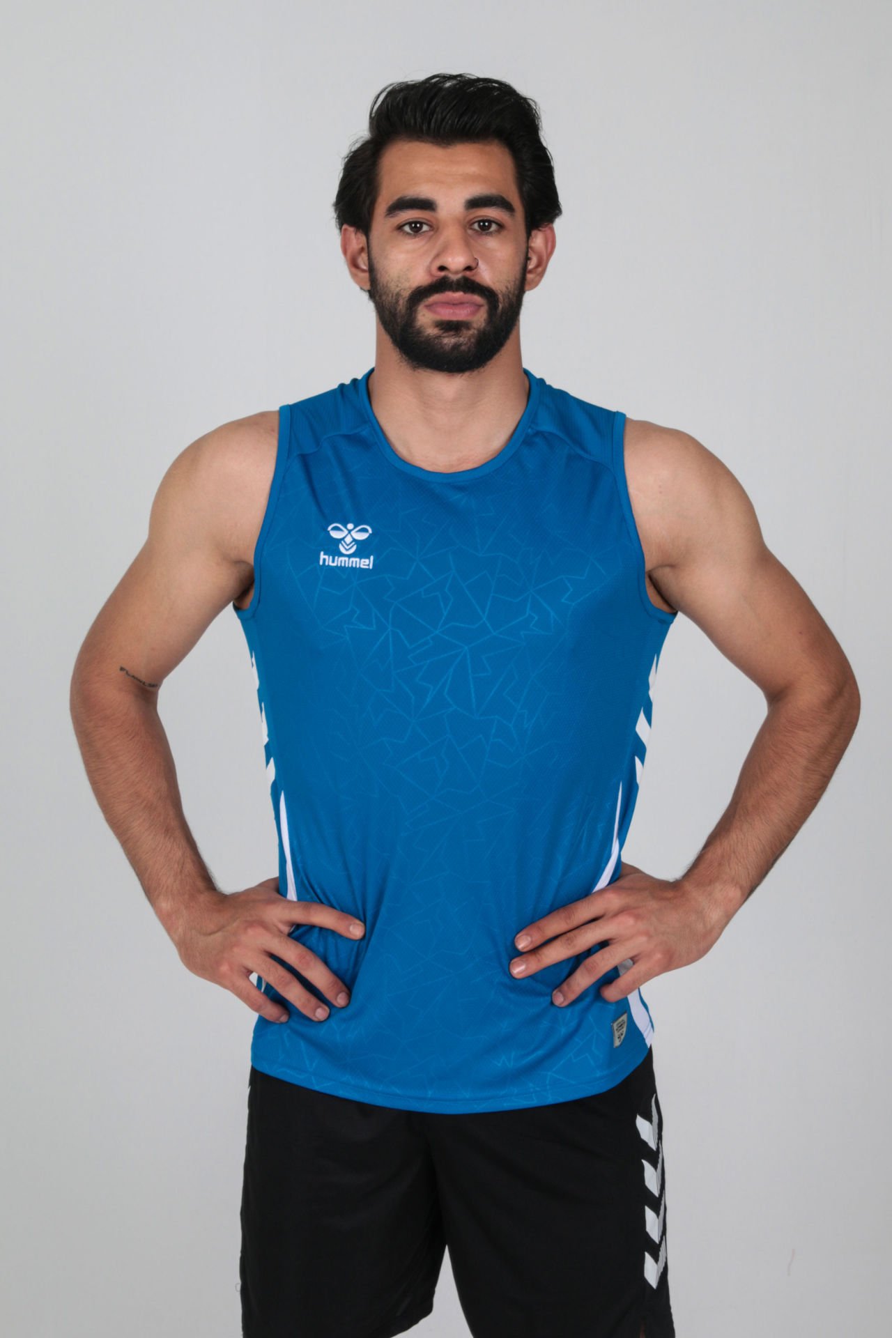 Dream Sıfır Kol Tişört Saks Mavi