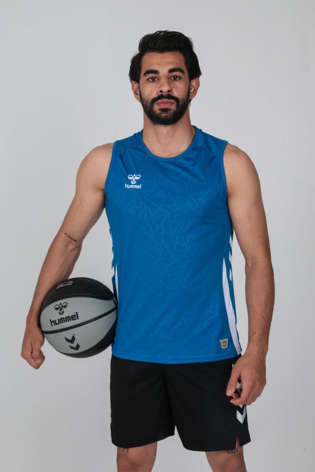 Dream Sıfır Kol Tişört Saks Mavi