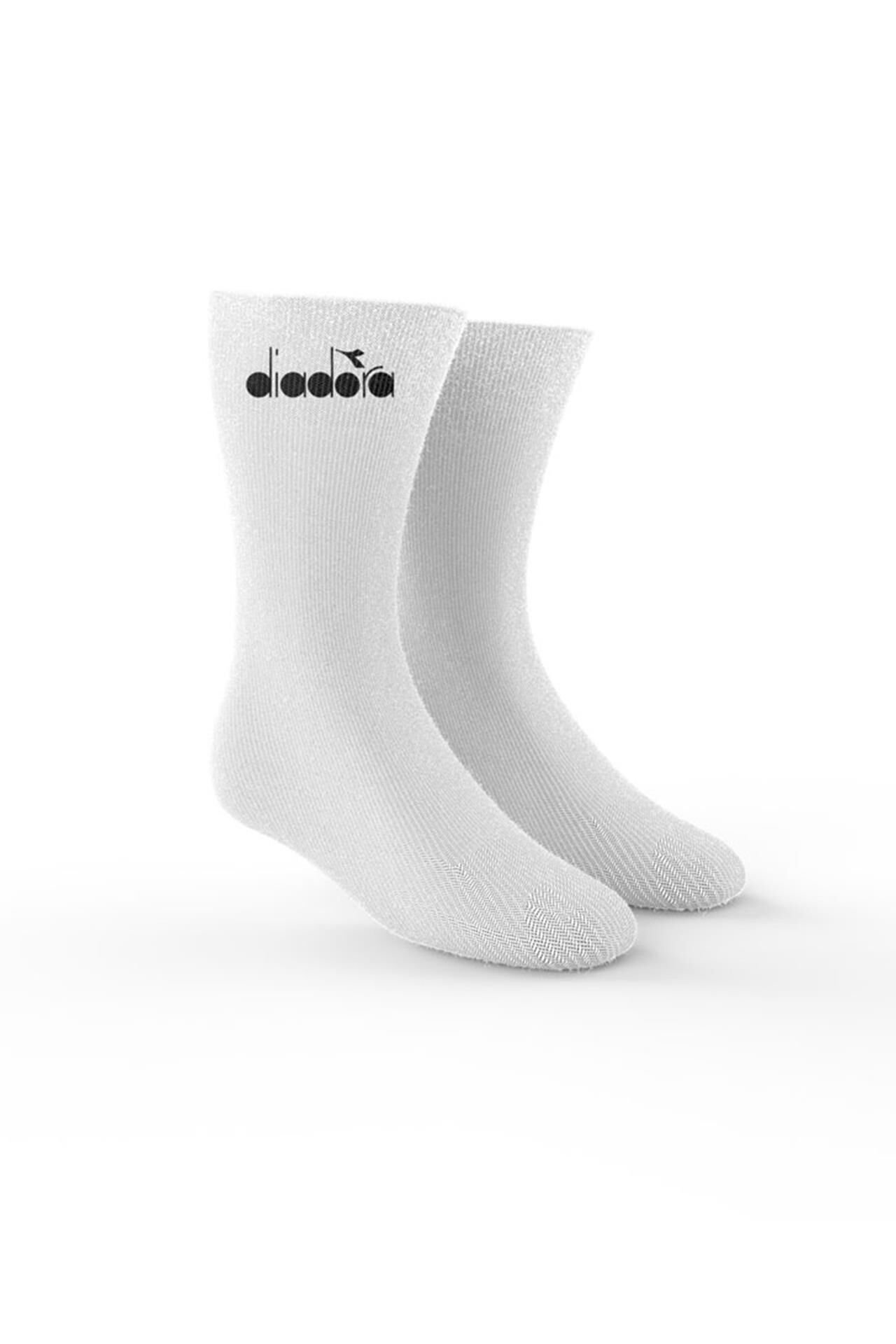 Diadora Jode Antrenman Çorabı Beyaz