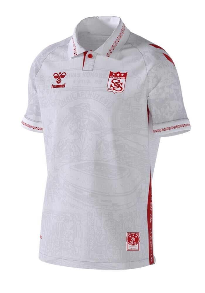 Hml Sivasspor 58. Yıl Beyaz Çocuk Forma 25/26