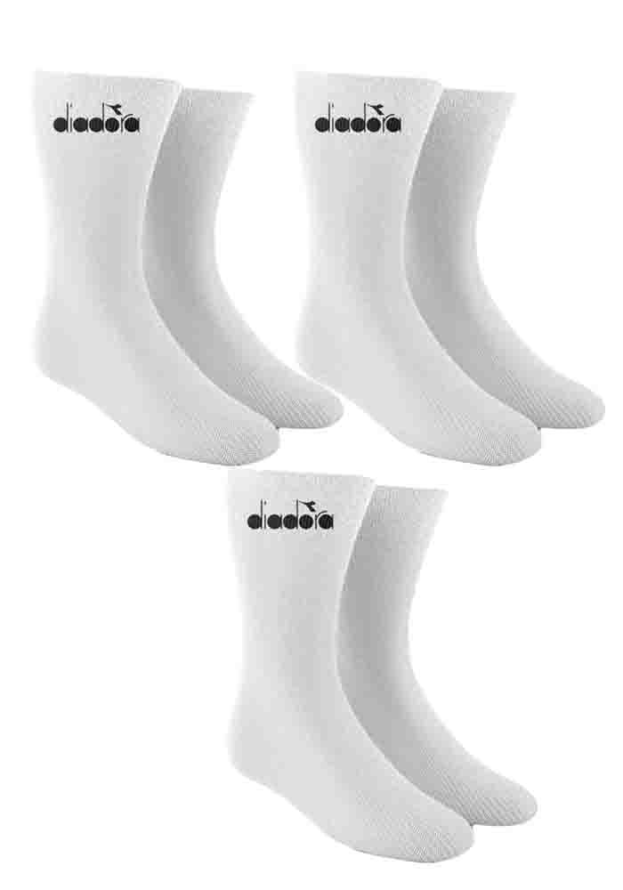 Diadora Jode Antrenman Çorabı Beyaz 3 lü Paket