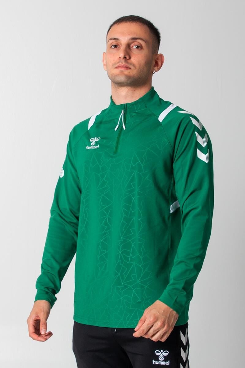 Hummel Dream Antrenman Eşofman Üstü Koyu Yeşil