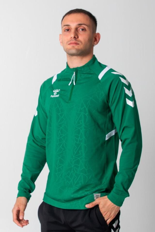 Hummel Dream Antrenman Eşofman Üstü Koyu Yeşil