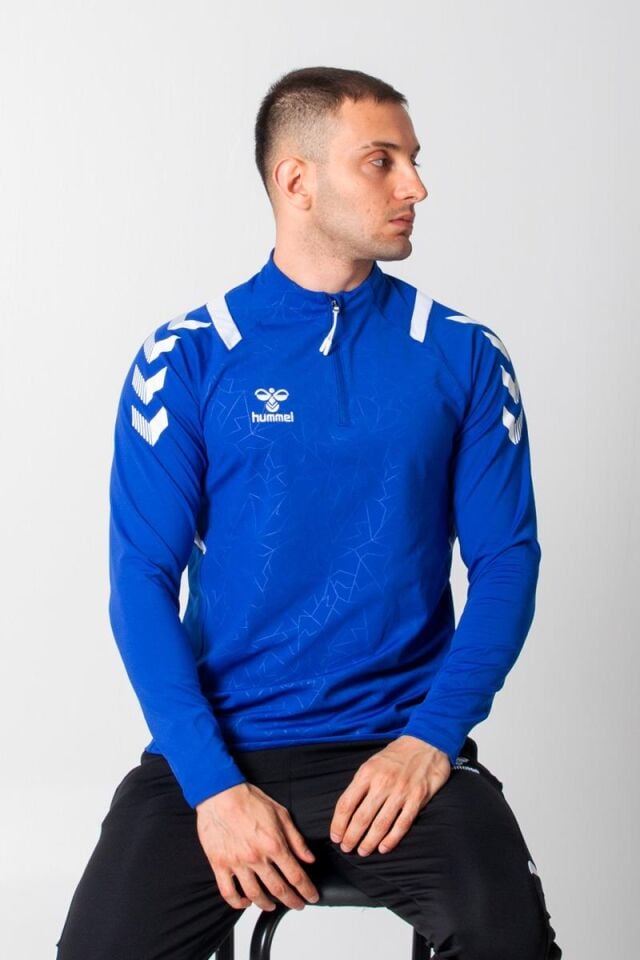Hummel Dream Antrenman Eşofman Üstü Koyu Sax Mavi