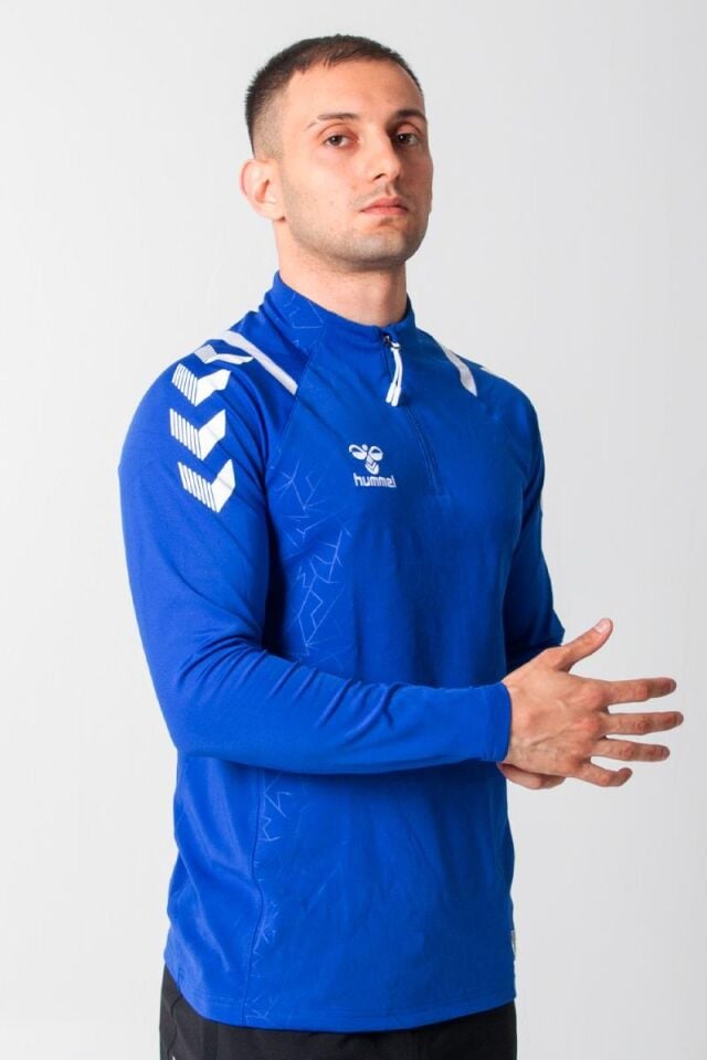 Hummel Dream Antrenman Eşofman Üstü Koyu Sax Mavi