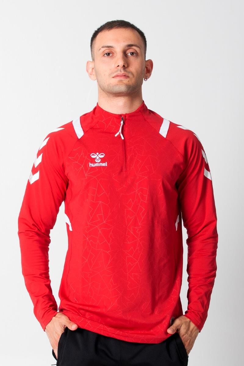 Hummel Dream Antrenman Eşofman Üstü Koyu Kırmızı
