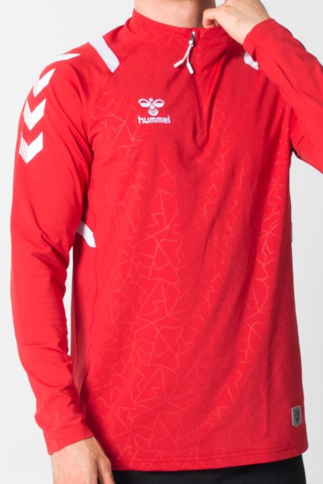 Hummel Dream Antrenman Eşofman Üstü Koyu Kırmızı