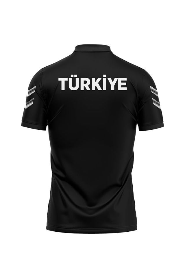 Armin Milli Takım Pamuklu Kamp Tişört Siyah
