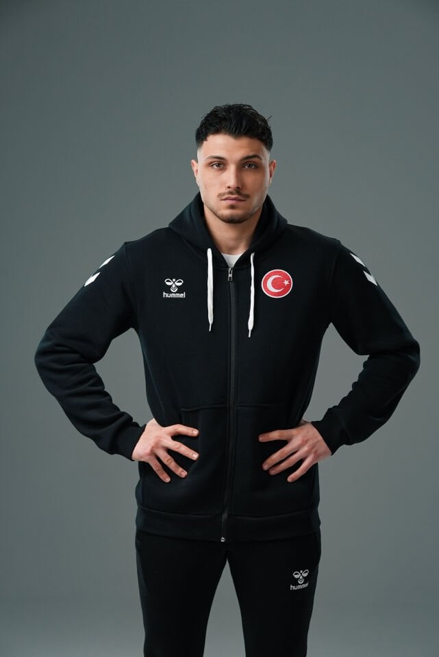 Armin Milli Takım Pamuklu Eşofman Üstü  Siyah