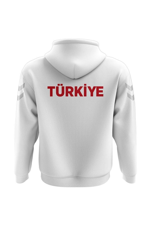 Armin Milli Takım Pamuklu Hoodie Beyaz