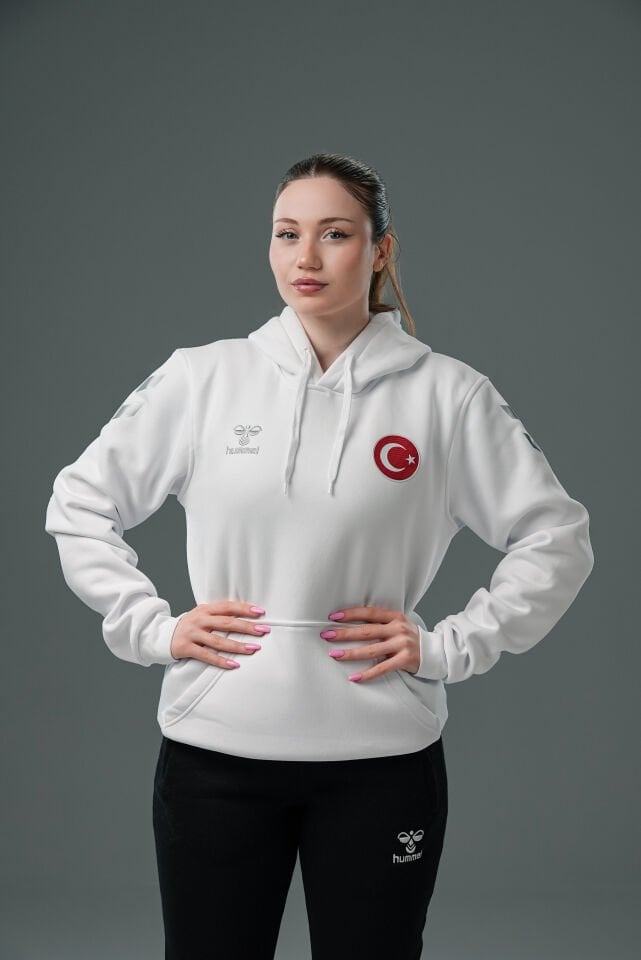 Armin Milli Takım Pamuklu Hoodie Beyaz