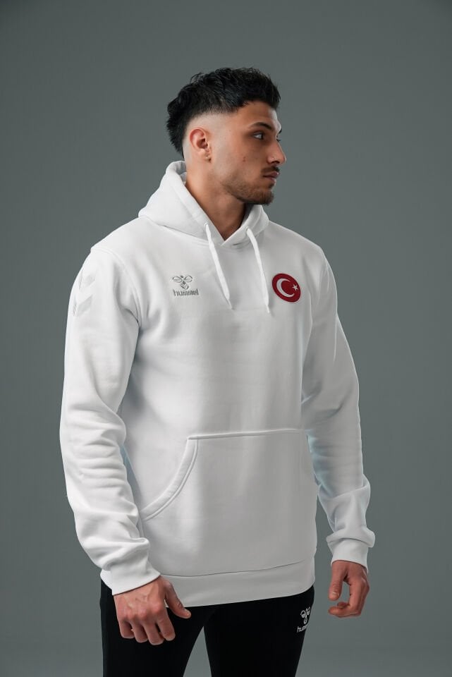 Armin Milli Takım Pamuklu Hoodie Beyaz