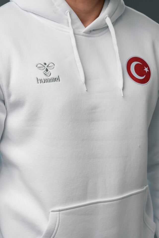 Armin Milli Takım Pamuklu Hoodie Beyaz