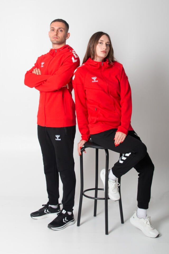 Armin Pro Pamuklu Sweatshirt Kırmızı