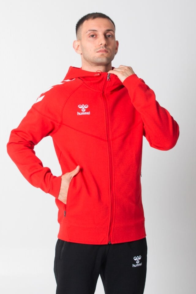 Armin Pro Pamuklu Sweatshirt Kırmızı