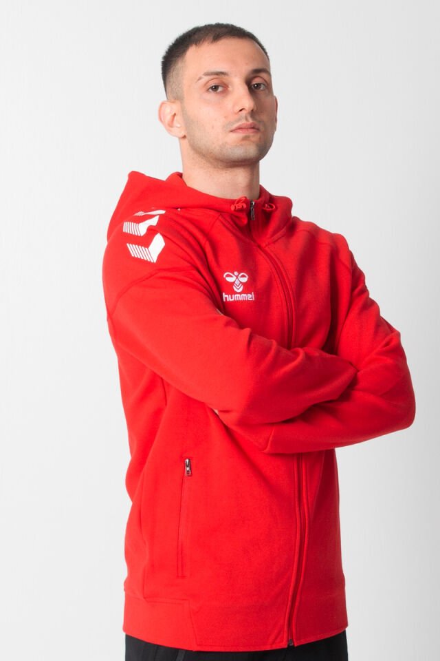 Armin Pro Pamuklu Sweatshirt Kırmızı