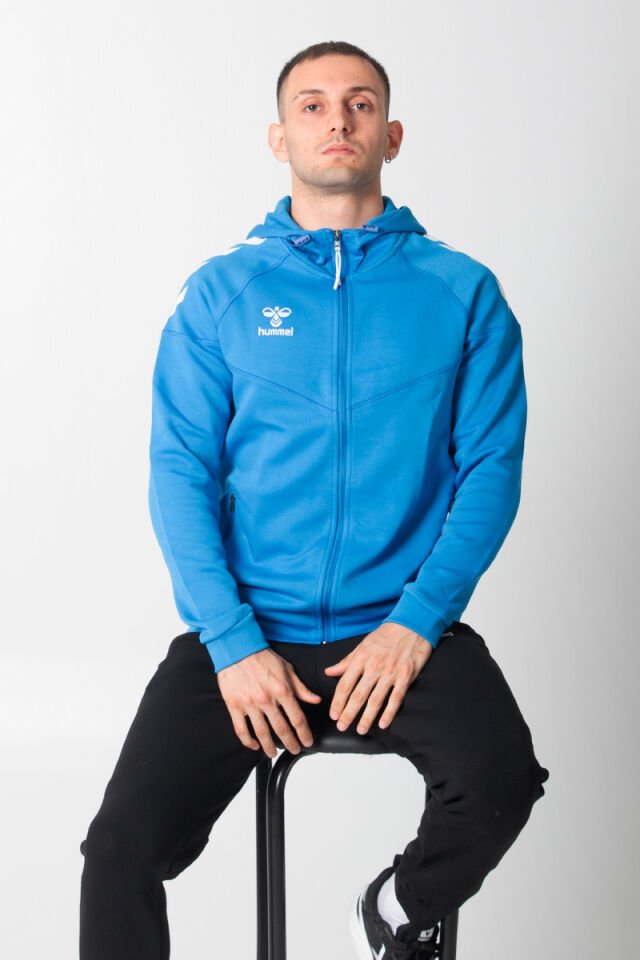 Armin Pro Pamuklu Sweatshirt Saks Mavi