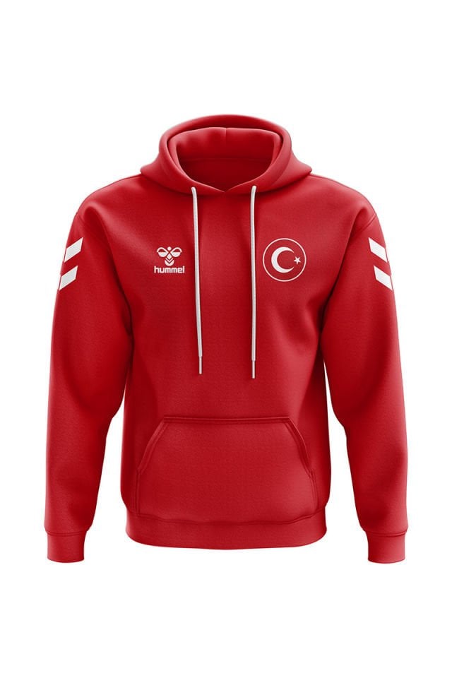 Armin Milli Takım Pamuklu Hoodie Kırmızı