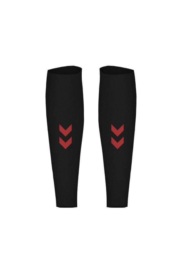 Matera Kesik Futbol Çorabı Siyah - Kırmızı