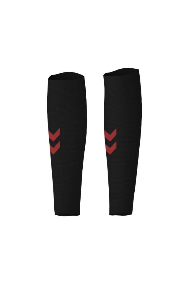 Matera Kesik Futbol Çorabı Siyah - Kırmızı