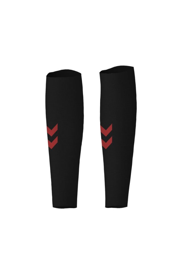 Matera Kesik Futbol Çorabı Siyah - Kırmızı