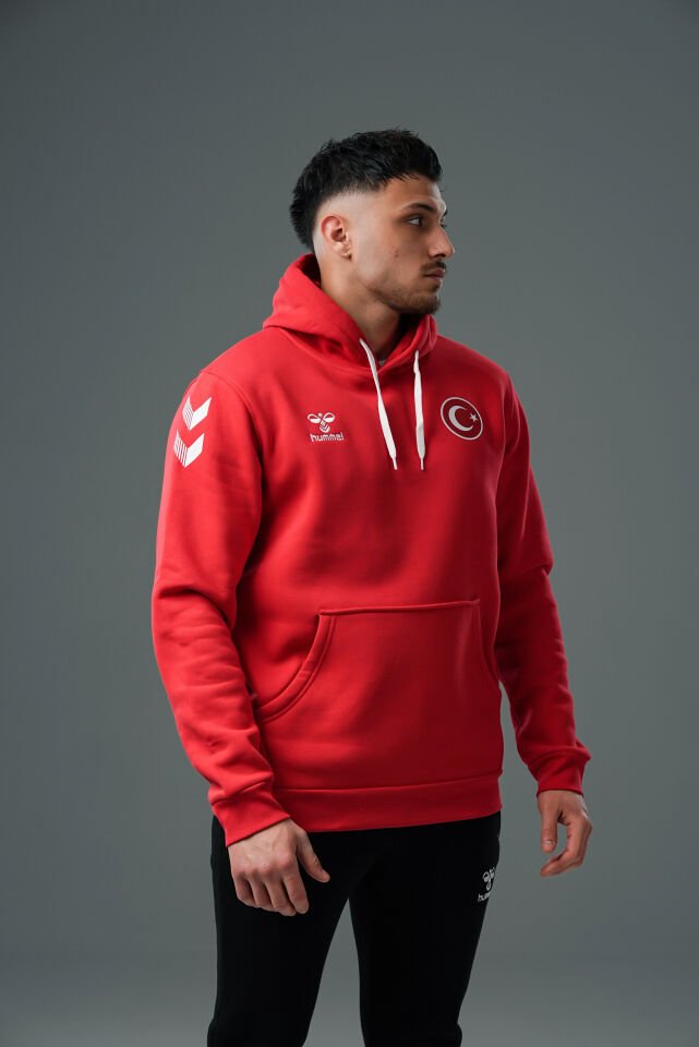 Armin Milli Takım Pamuklu Hoodie Kırmızı