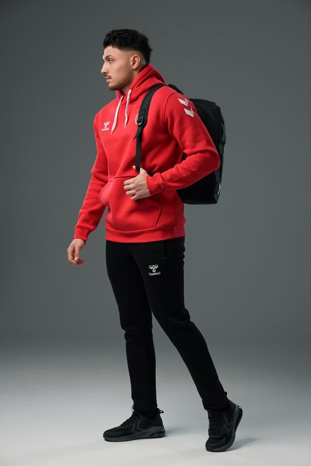 Armin Milli Takım Pamuklu Hoodie Kırmızı