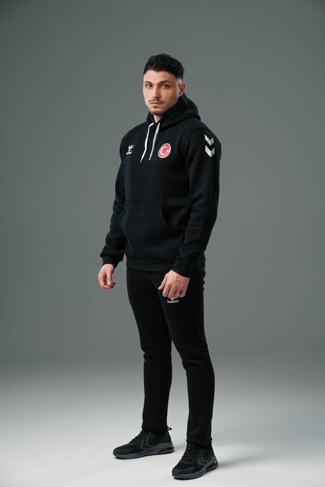 Armin Milli Takım Pamuklu Hoodie Siyah