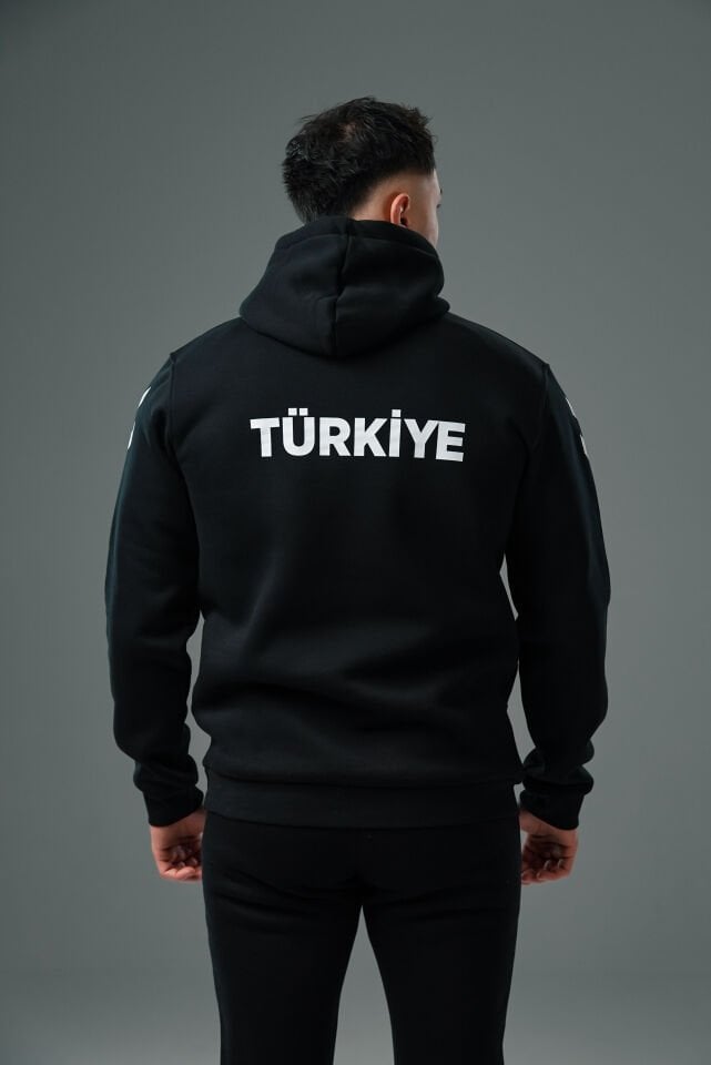 Armin Milli Takım Pamuklu Hoodie Siyah