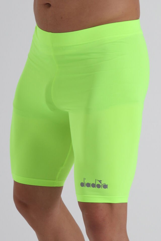 Kısa Tayt Neon Yeşil