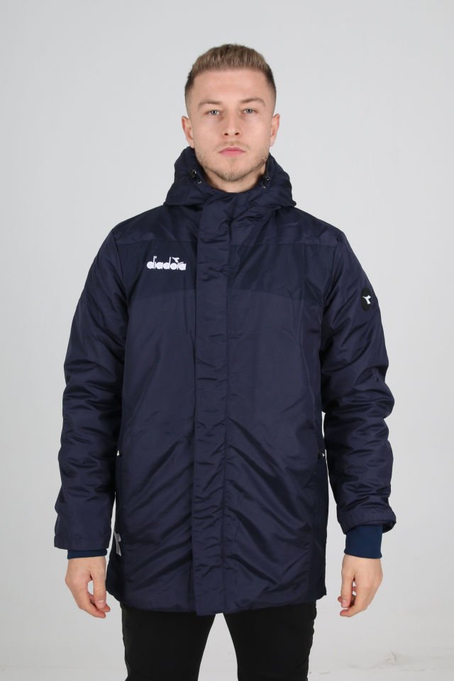 Diadora Forza Anorak Uzun Mont Lacivert | CRS Spor