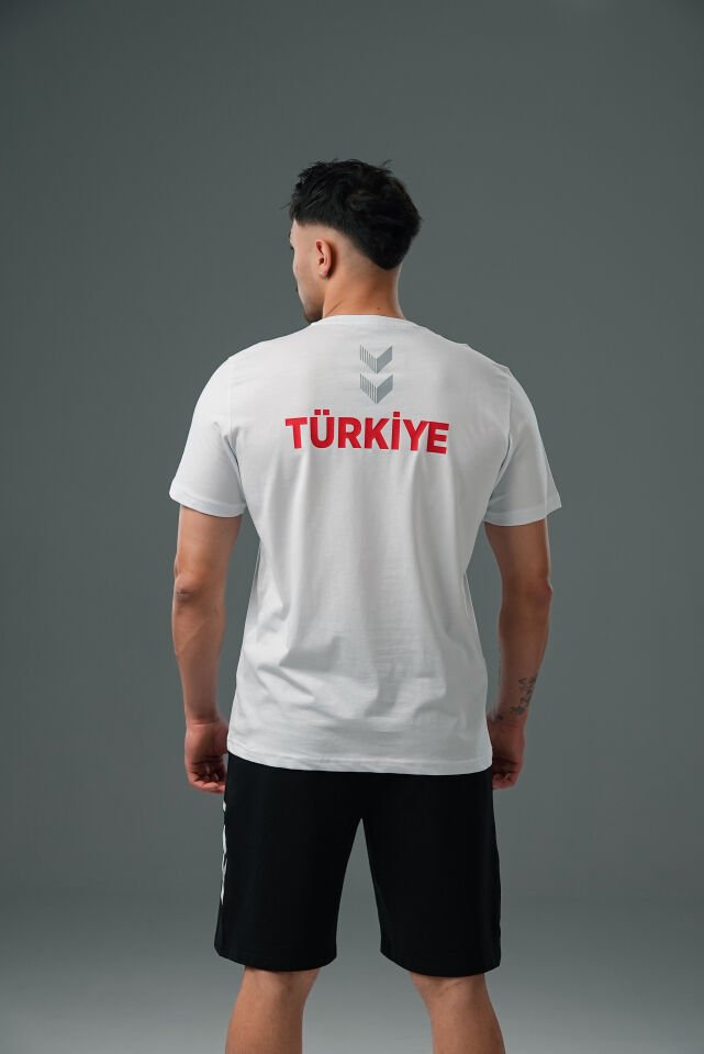 Armin Milli Takım Pro Pamuklu Tişört Beyaz