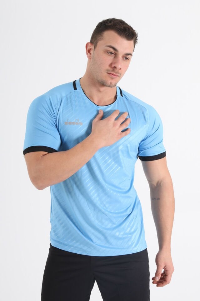 Diadora Elite Antrenman Tişört Buz Mavi