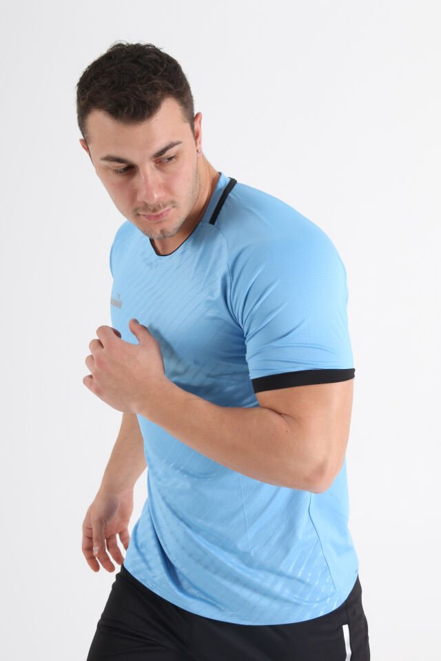 Diadora Elite Antrenman Tişört Buz Mavi