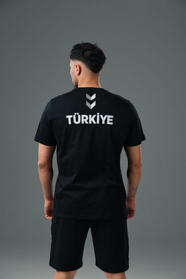 Armin Milli Takım Pro Pamuklu Tişört Siyah