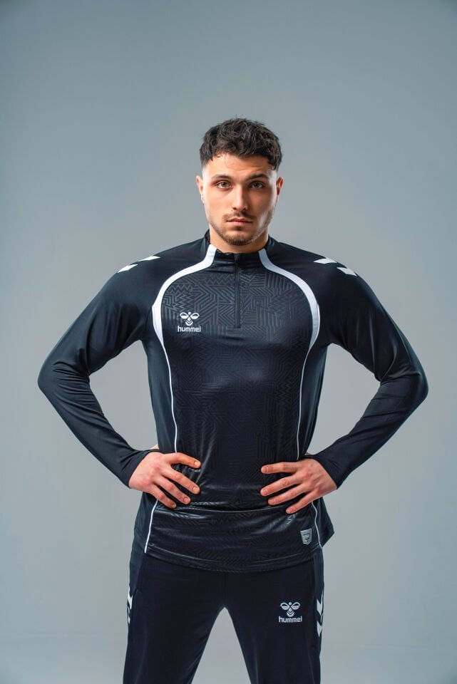 Hummel Target Antrenman Eşofman Üstü Siyah