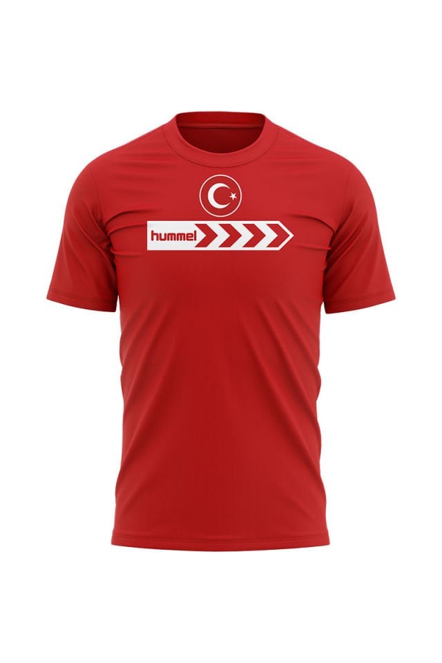 Armin Milli Takım Pro Pamuklu Tişört Kırmızı