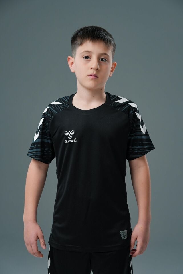 Hummel Line Antrenman Tişört Siyah Çocuk