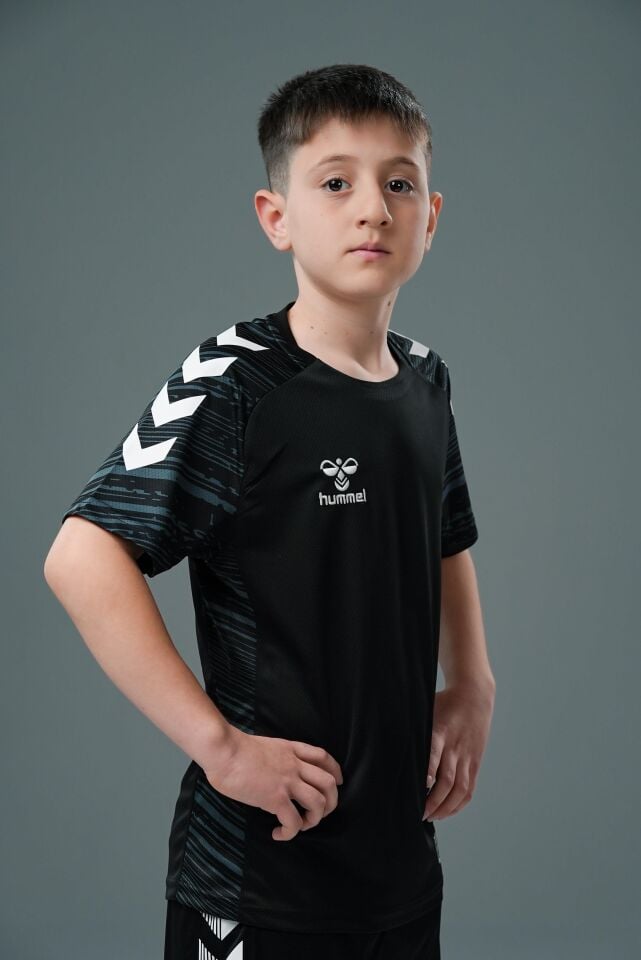 Hummel Line Antrenman Tişört Siyah Jr