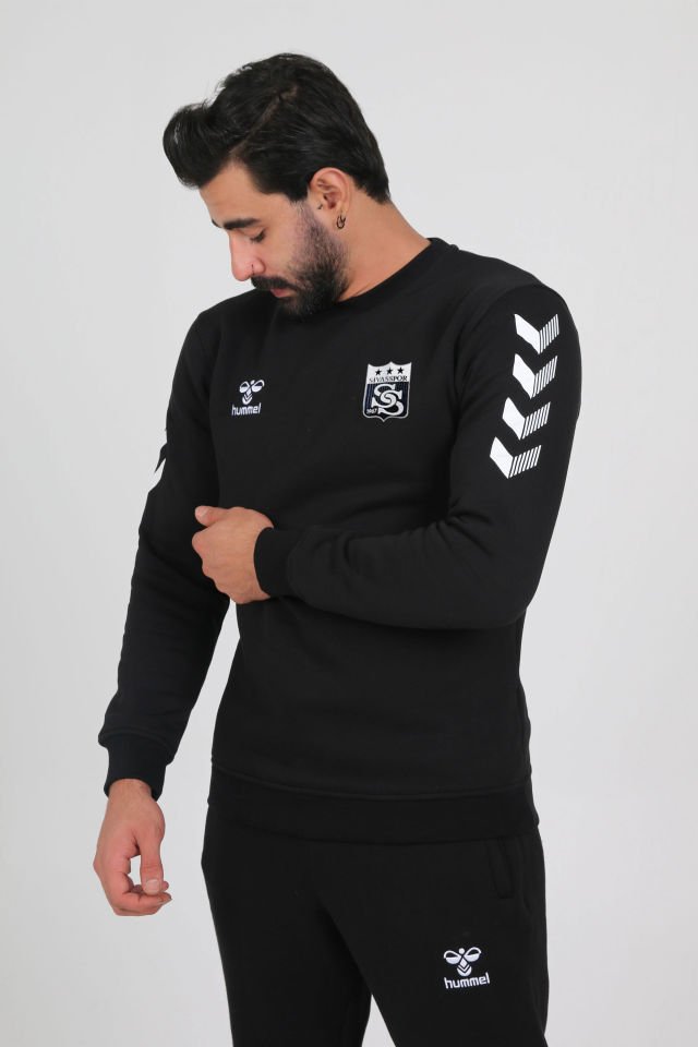 Pamuklu Sweat Siyah Sivasspor