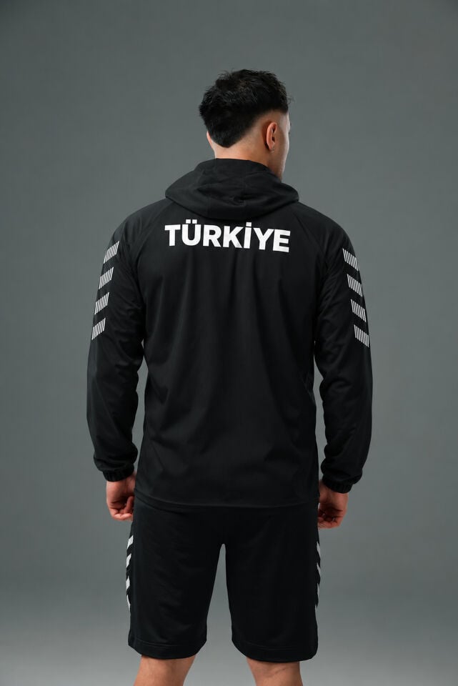 Armin Milli Takım Yağmurluk Siyah