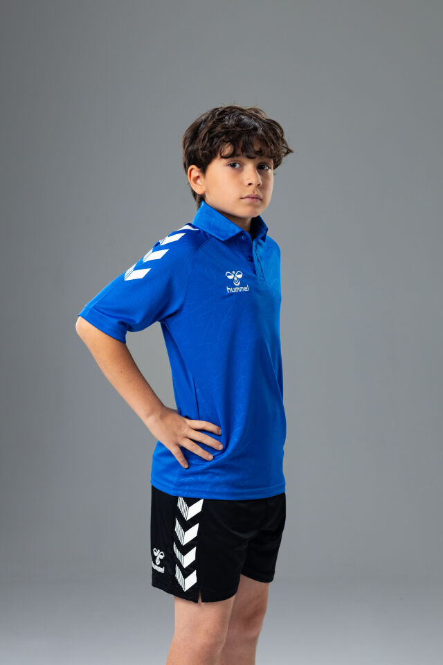 Hummel Dream Çocuk Kamp Tişört Saks Mavi