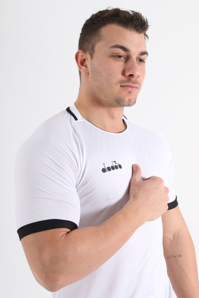 Diadora Elite Antrenman Tişört Beyaz