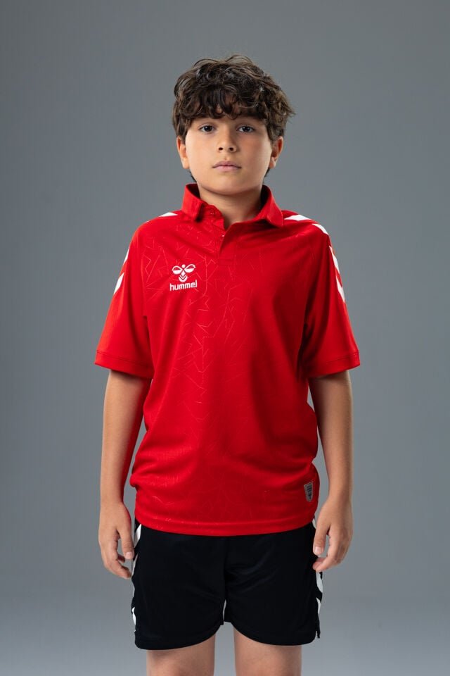 Hummel Dream Çocuk Kamp Tişört Kırmızı