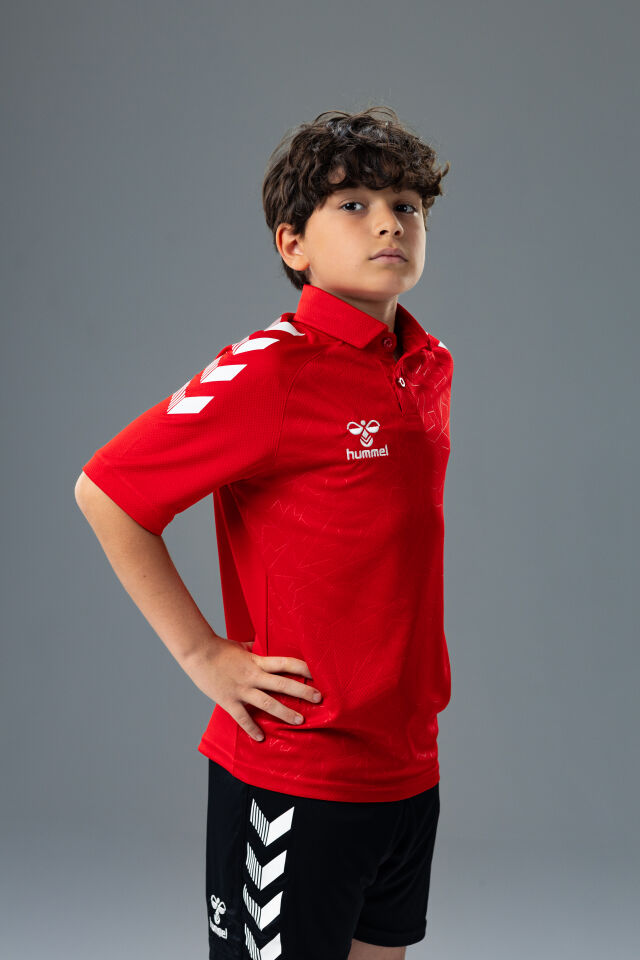 Hummel Dream Çocuk Kamp Tişört Kırmızı