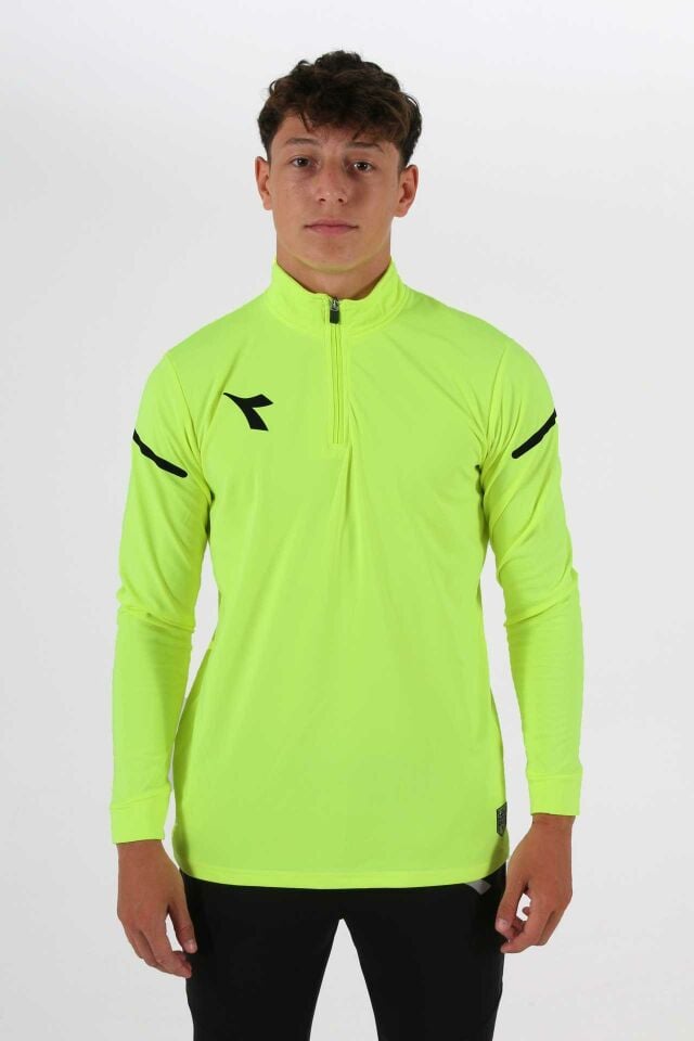 Alto Antrenman Eşofman Üstü Neon Sarı