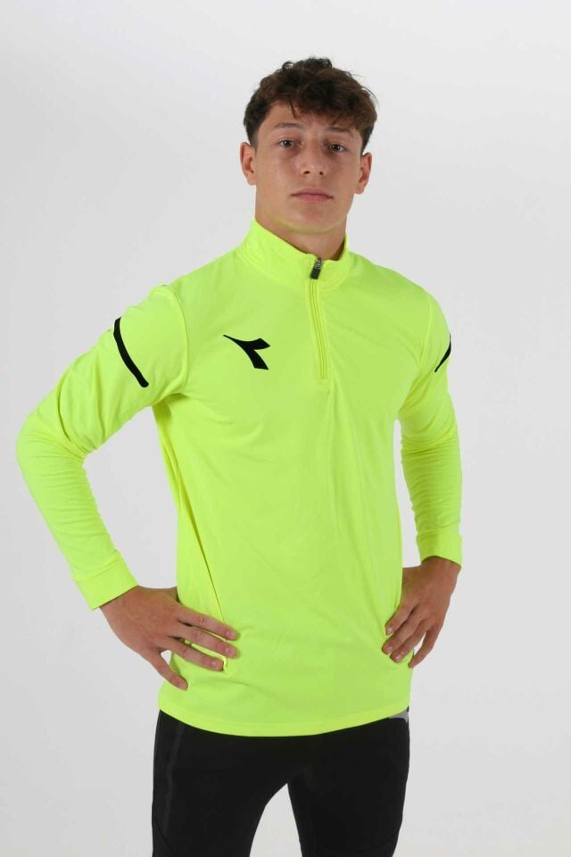 Alto Antrenman Eşofman Üstü Neon Sarı