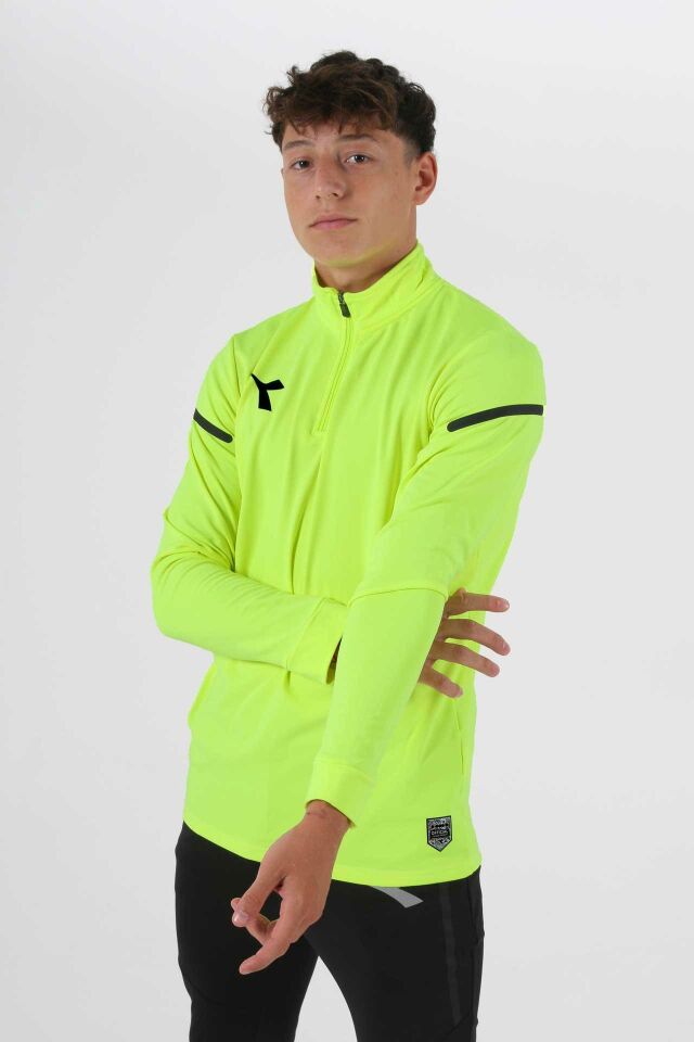 Alto Antrenman Eşofman Üstü Neon Sarı