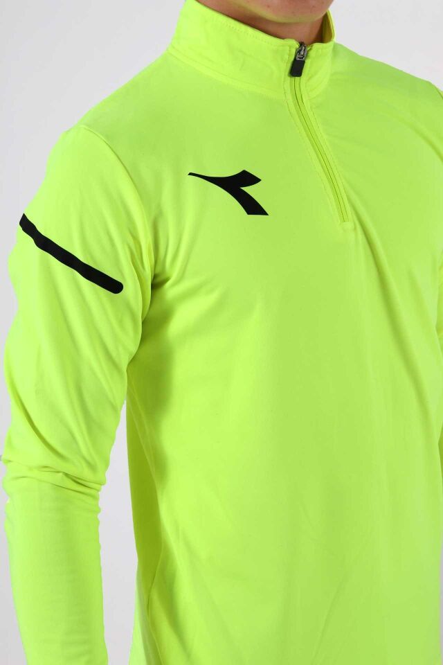 Alto Antrenman Eşofman Üstü Neon Sarı