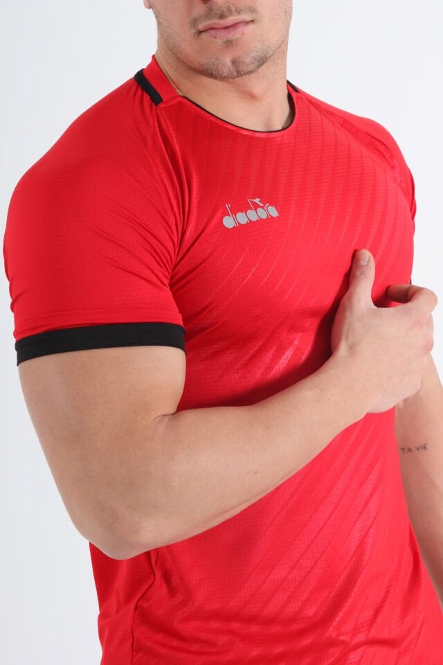 Diadora Elite Antrenman T-Shirt Kırmızı